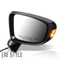 Ma1321187 Factory Style Passenger Right Side Mirror Manual Folding Power Adjust Turn Signal Blind Spot Detection Compatible