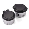 Outlet Plug Cover Dash Cap Panel Retainers For Chevy Silverado Gmc Sierra 2007 2008 2009 2010 2011 2012 2013 12v Power 2pcs 