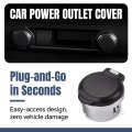 Outlet Plug Cover Dash Cap Panel Retainers For Chevy Silverado Gmc Sierra 2007 2008 2009 2010 2011 2012 2013 12v Power 2pcs