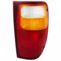 Partomotive For 01-10 Mazda B-series Pickup Truck Rear Taillight Tail Lamp Brake Light Without Bulb Right Passenger Side 