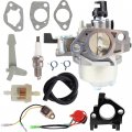 Gx340 Carburetor For Honda Gx390 Harbor Freight Predator 420cc 301cc Compressor Greyhound 66492 66555 Lf182fd Lf188fd 11hp 12hp