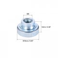 Uxcell Knurled Thumb Nuts 20pcs M5x0 8mm Iron Round Knobs Fastener For 3d Printer Parts