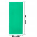 Uxcell 50 Pack Battery Heat Shrink Wrap 53mm Length 23mm Flat Width Pvc Tubing For Aa Green