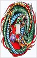 Dragon Circle Decorative Switchplate Cover 