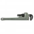 Uxcell 10 Pipe Wrench Aluminum Handle Heavy-duty Hook Jaw Straight
