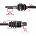 Caltric Rear Left Complete Cv Joint Axle Compatible With Yamaha Big Bear 400 Yfm400fb 4wd Irs 2007 2008 2009 2010 2011 2012