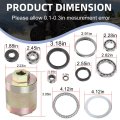 Front Differential Bearing Seal Kit And Tool For Kawasaki Brute Force 650 750 Prairie 360 700 Kvf650 Kvf750 Kvf360a B C Part