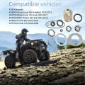 Front Differential Bearing Seal Kit And Tool For Kawasaki Brute Force 650 750 Prairie 360 700 Kvf650 Kvf750 Kvf360a B C Part