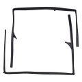 Front Left And Right Door Glass Rubber Seal Run Channel For Nissan Frontier D22 1998 2005 Model 8033l-2s400 