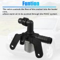 X Autohaux Cv6118495 Cv61-18495 Engine Heater Control Valve Solenoid For Ford Escape 2013 2014 2015 2016 2017 2018 2019