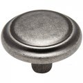 Cosmas 10 Pack 799wn Weathered Nickel Cabinet Hardware Round Knob 1-1 4 Diameter 