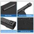X Autohaux Retractable Cargo Cover For Honda Crv 2023 2024 Waterproof Non Slip Suv Rear Trunk Shielding Shade Black