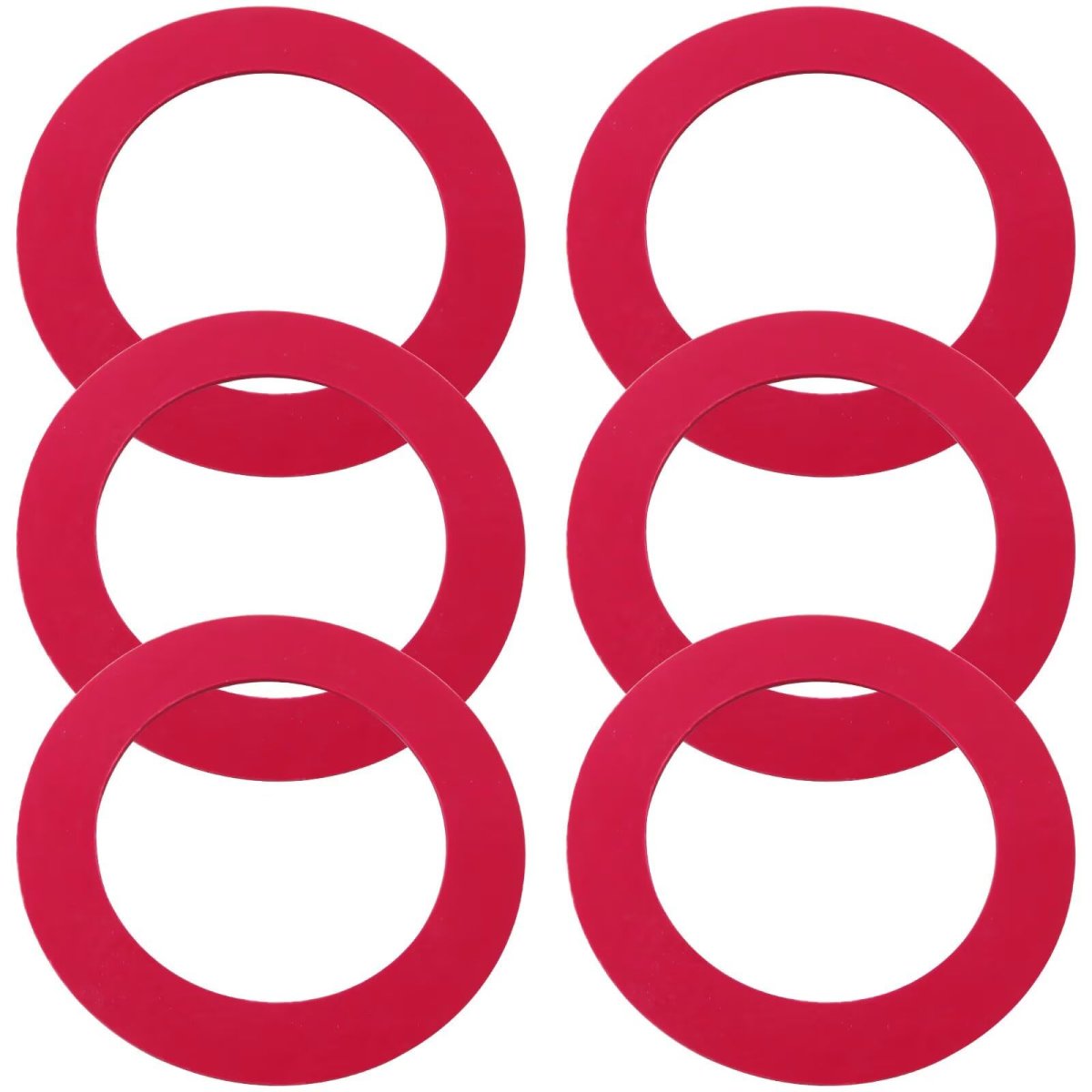 6 Pack Flush Valve Seal For Mansfield 210 211 Replace Rigid Flapper Number 630-0030
