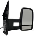 Spieg Long Arm Passenger Side Mirror Replacement For Sprinter 2019-2023 Power Adjusted Heated W Turn Signal Light 7pin Right