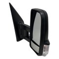 Spieg Long Arm Passenger Side Mirror Replacement For Sprinter 2019-2023 Power Adjusted Heated W Turn Signal Light 7pin Right