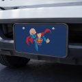 Graphics More Superman Up And Away Novelty Metal Vanity Tag License Plate