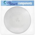 Ntnt-a108 Microwave Glass Turntable Plate Replacement For Sharp R408ls Compatible With 14 1 8 Inch Tray