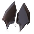 Upper Side Windshield Front Wind Deflector Replacement For Honda Goldwing Gl1800 2018 2024 Black 2 Piece Set 