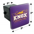 Knox College Primary Logo Tow Trailer Hitch Cover Plug Insert 2