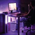 Monster 13 1ft Sound Reactive Multi-color Color Flow Led Light Strip Smart App Voice Control Xtreme Easy Assembly 