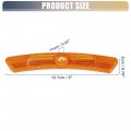 X Autohaux Bike Reflectors 5 X0 79 47 Bicycle Warning Reflector Accessories Plastic Yellow 1 Pair