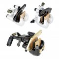 Front Right Left Brake Calipers W Pads Replacement For Yamaha Banshee 350 Yfz350 Atv 1990-2006