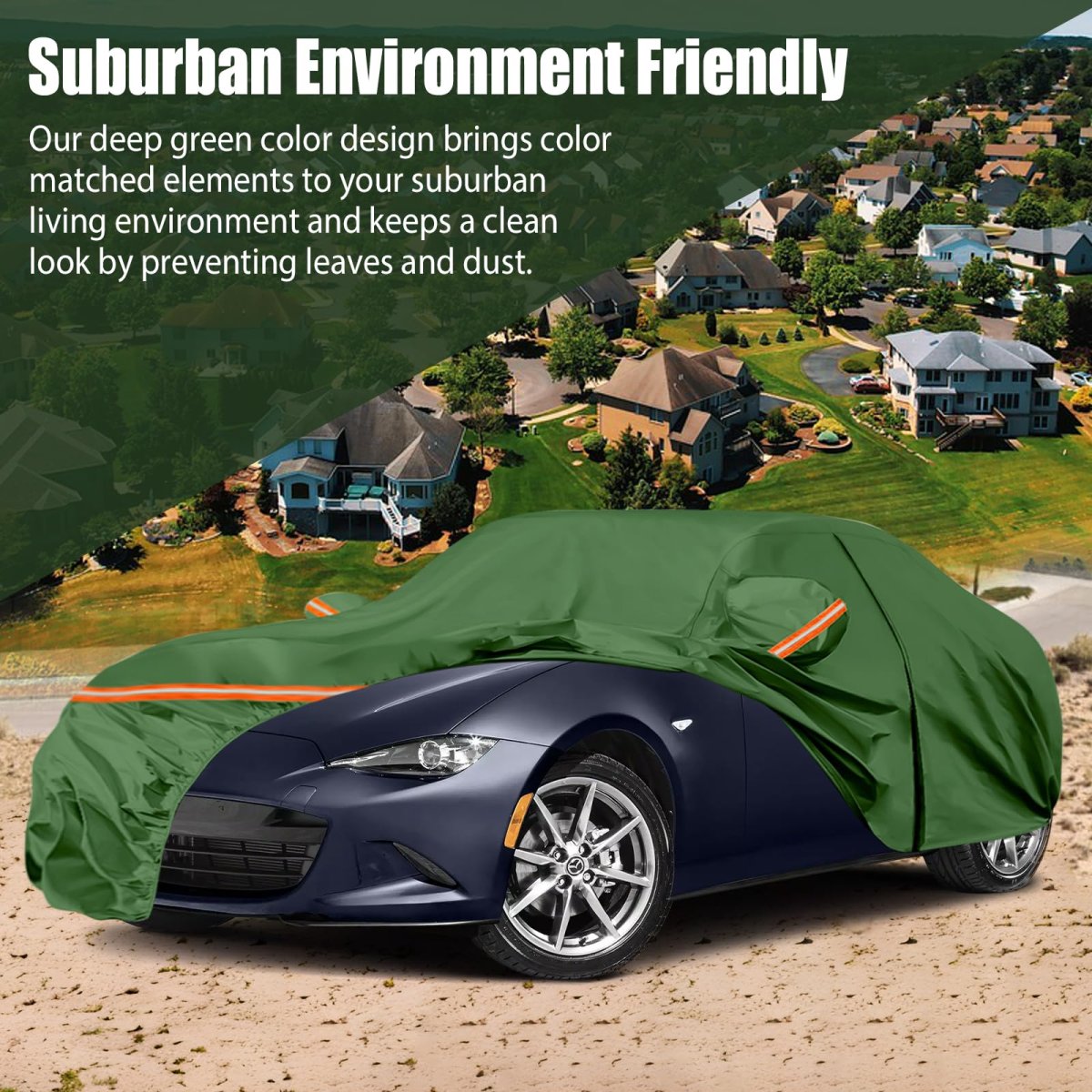 Waterproof Car Cover For 1998 2026 Mazda Miata Mx 5 Heavy Duty All Weather Protection With Cotton Liner Zipper Door And