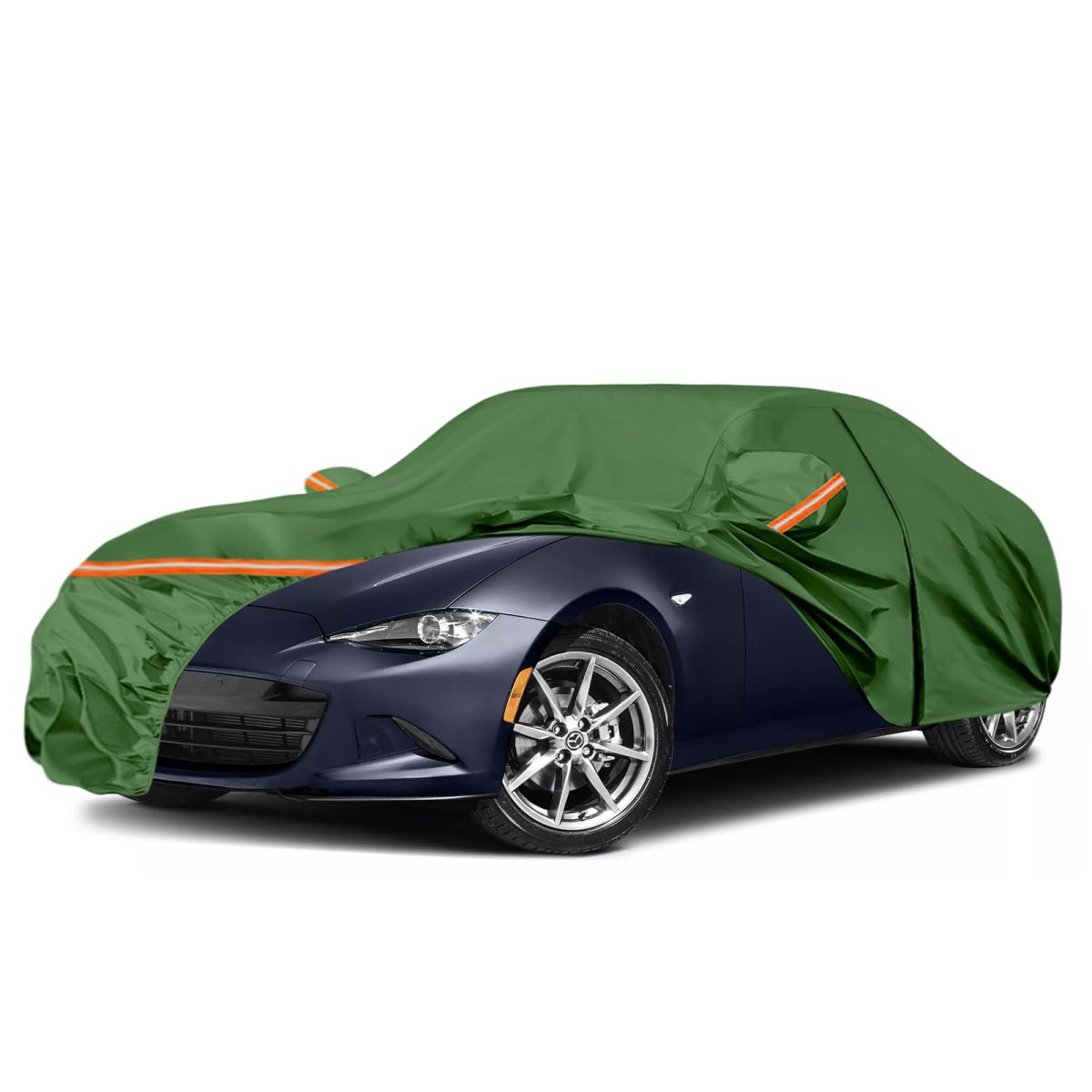 Waterproof Car Cover For 1998 2026 Mazda Miata Mx 5 Heavy Duty All Weather Protection With Cotton Liner Zipper Door And