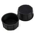 Red Hound Auto 2 Replacement Center Console Front Cup Holder Inserts For Dodge Nitro007-2012 2 Piece Pair Set 