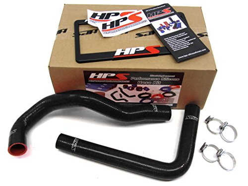 Hps 57-1067-blk-2 Black Silicone Radiator Coolant Hose Kit