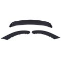 Front Lip Body Kit For Ford Mustang 2013 2014 Matte Black Polypropylene Bumper Protector Spoiler Bolt On Design 