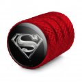 Superman Steel Logo Tire Rim Wheel Aluminum Valve Stem Caps