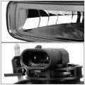 Auto Dynasty Replacement For Ford F150 Lincoln Mark Lt Pair Of Bumper Driving Fog Lights Smoke Lens