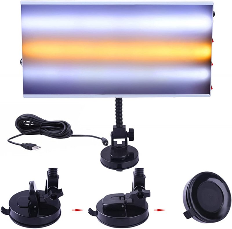 Paintless Dent Removal Repair Led Light 3 Strips Pdr Line Board Lamp Tool Kit For Car Body Testing