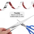 X Autohaux 5mx30mm Pvc Chrome Silver Tone Trim Strip For Car Body Door Window