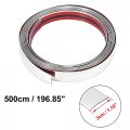 X Autohaux 5mx30mm Pvc Chrome Silver Tone Trim Strip For Car Body Door Window