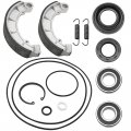 Rear Brake Drum Bearing Seals Shoes Kit For Honda Foreman 500 2005-2013 Rubicon 2001-2014 Oem 91057-ha0-681 91252-hm7-003