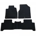 Floor Mats For 2007-2013 Acura Mdx 3 Pcs Black Nylon Front Carpets Flooring Protection Interior By Ikon Motorsports 2008 2009 