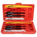 Abn Reciprocating Saw Wood Metal Bi-metal Blade 10-piece Set A Demolition Plumbing General Reciprocate Blades Kit