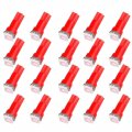 20 Pack T5 73 74 Dashboard Gauge 5050smd Led Wedge Light Bulb 20pack Pink 