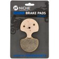 Niche Brake Pad Set For Harley-davidson Dyna Softail Tour Glide Sportster 1200 Front Ceramic