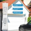 Garage Stop Door Opener Remote Keyless Entry Wall Keypad For Mdtk Linear