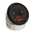 Eling 3 8 Universal Gps Speedometer 0-160mph Odometer Gauge Kit For Marine Car Motorcycle 12 24 V With Red And Yellow Backlight