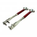 Godspeed Ak-009-b Front Tension Rods High Tensile Steel Alloy Set Of 2 For Nissan 240sx S13 1989-94 