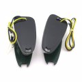 Hongk- Clear Flush Mount Motorcycle Led Turn Signals Blinker Lights Universal Bike B01c0suamm