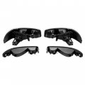 Hecasa Headlight Assembly Compatible With 1999-2007 Gmc Sierra 2500 3500 2000-2007 Yukon Xl Halogen Drl Headlamps Left Right