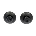 Bumper Retainers For Nissan Sentra 240sx 19 Plastic Black Screw Rivets Fastener 0 38 In Face Diameter 0 31 Hole Replacement