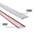 G-plus Body Side Moldings Trim 2 Compatible With 2019-2021 Chevy Silverado Crew Cab Chrome Garnish 4pcs