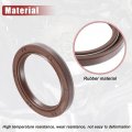 Uxcell 2pcs Car Oil Pump Crankshaft Seal Front Cover Replacement For Toyota Camry 2002-2011 No 9031138089