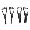 Finmokal Forged Carbon Fiber Window Lift Switch Button Cover For Tesla Model 3 Y 2017-2022
